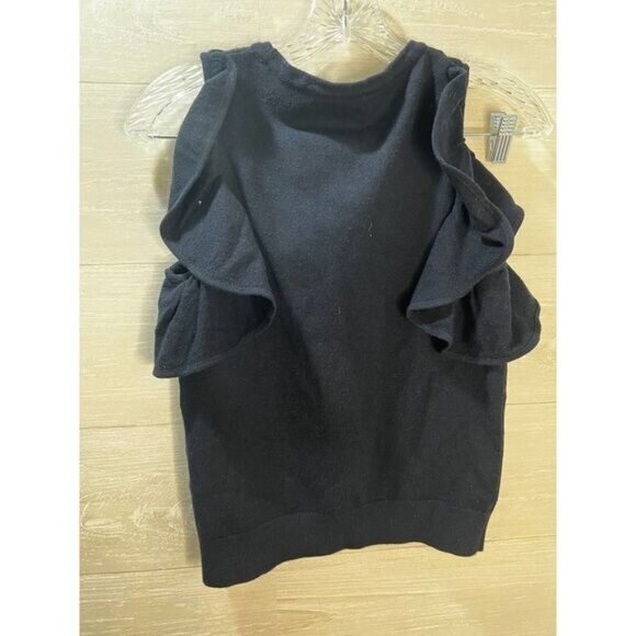 Anthropologie Neck Knit Vest Sweater Vest Medium - Picture 5 of 6